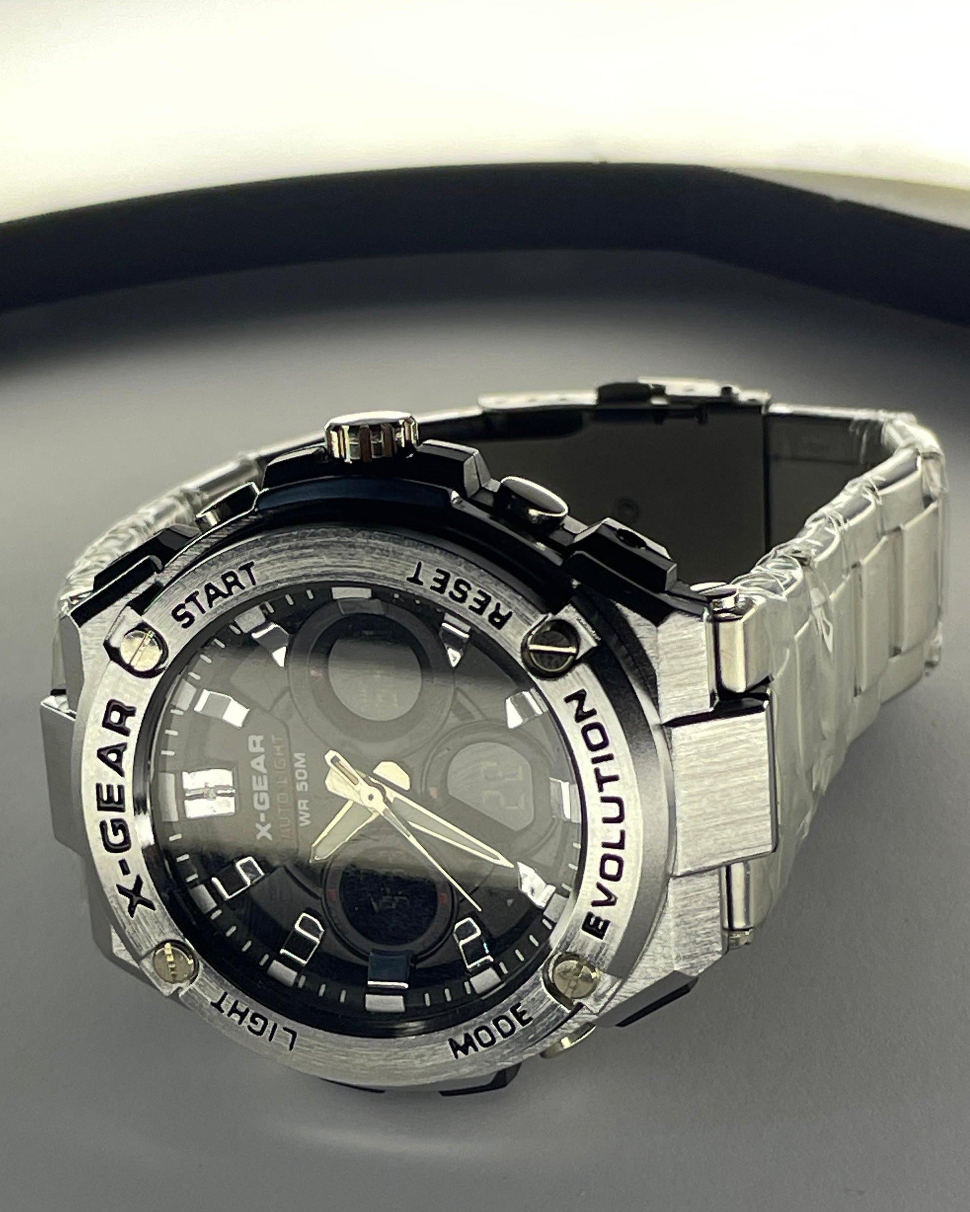X-Gear Silver Chroma Watch