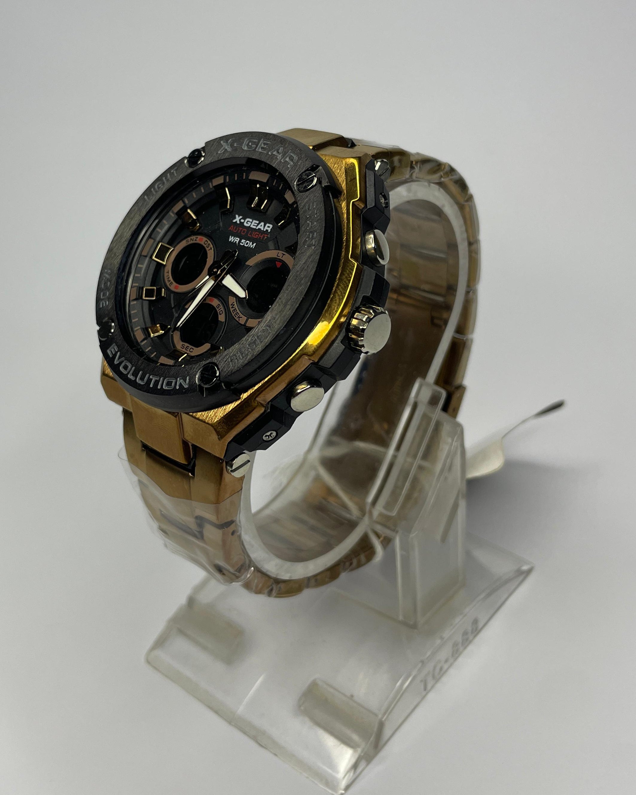 X-Gear Gold Chroma Watch