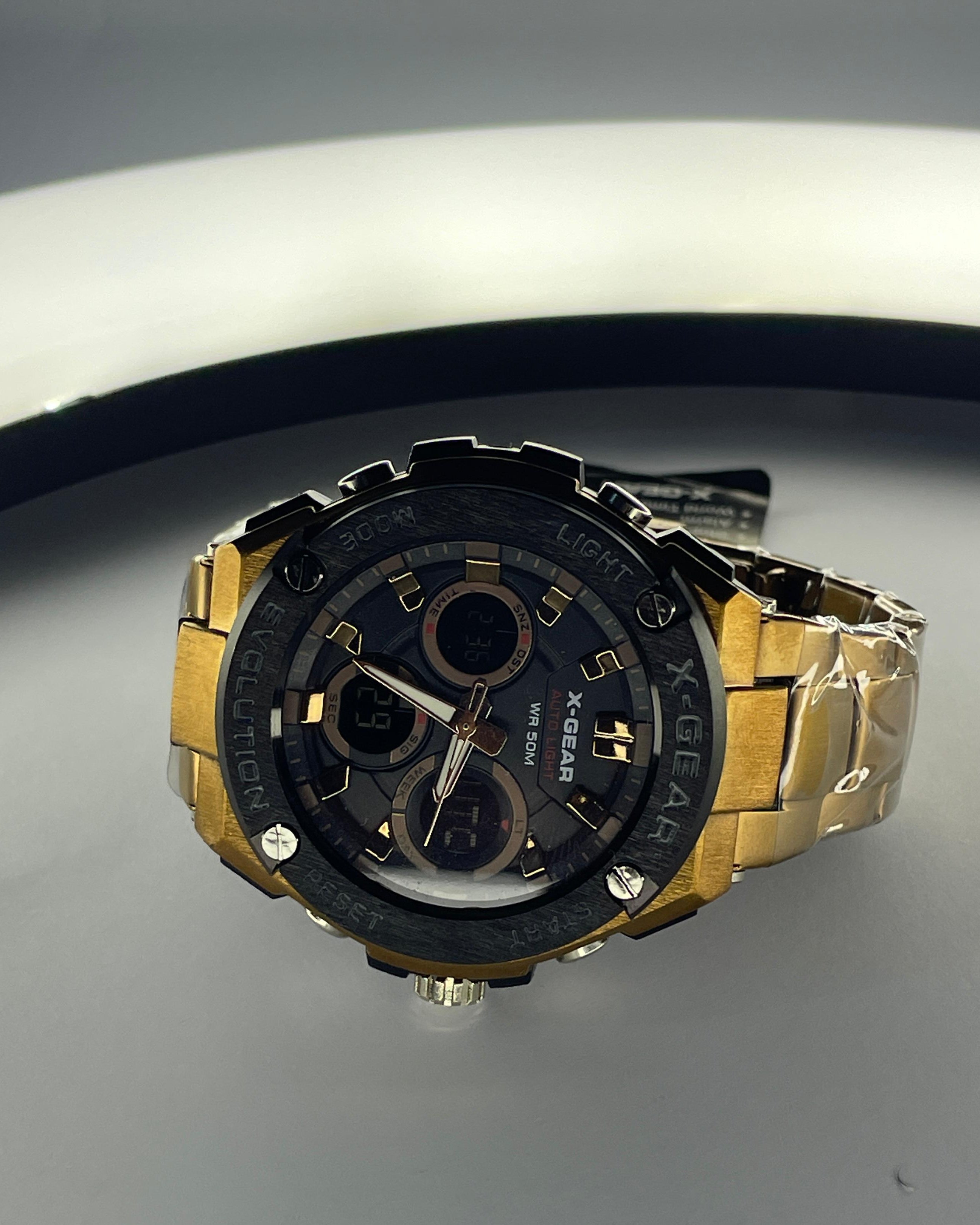 X-Gear Gold Chroma Watch