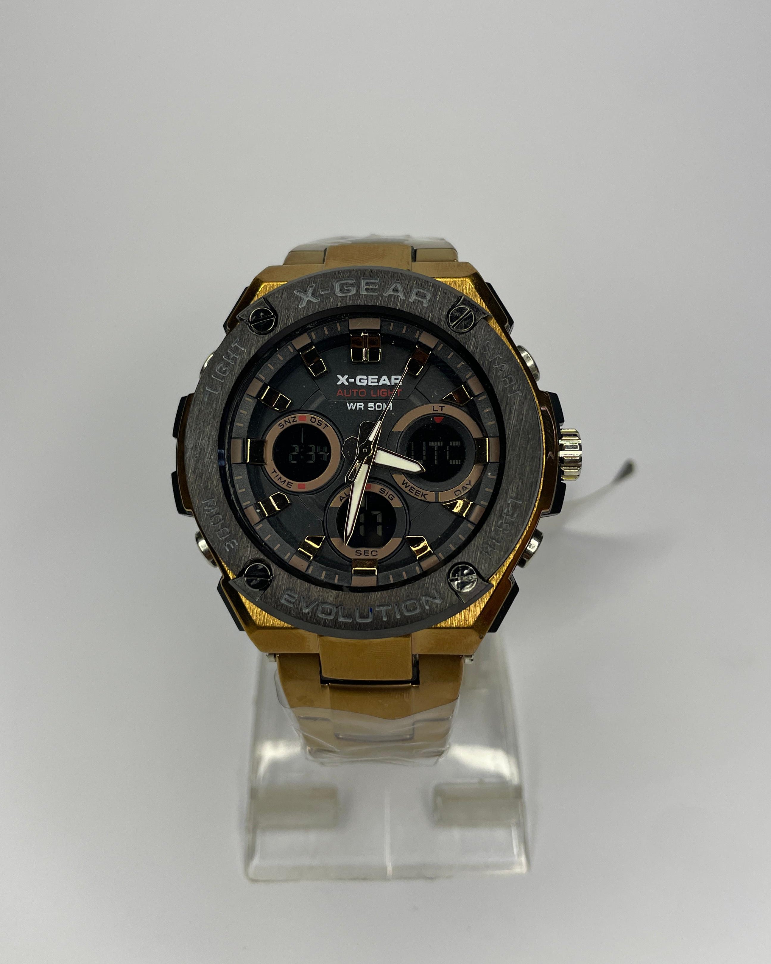 X-Gear Gold Chroma Watch