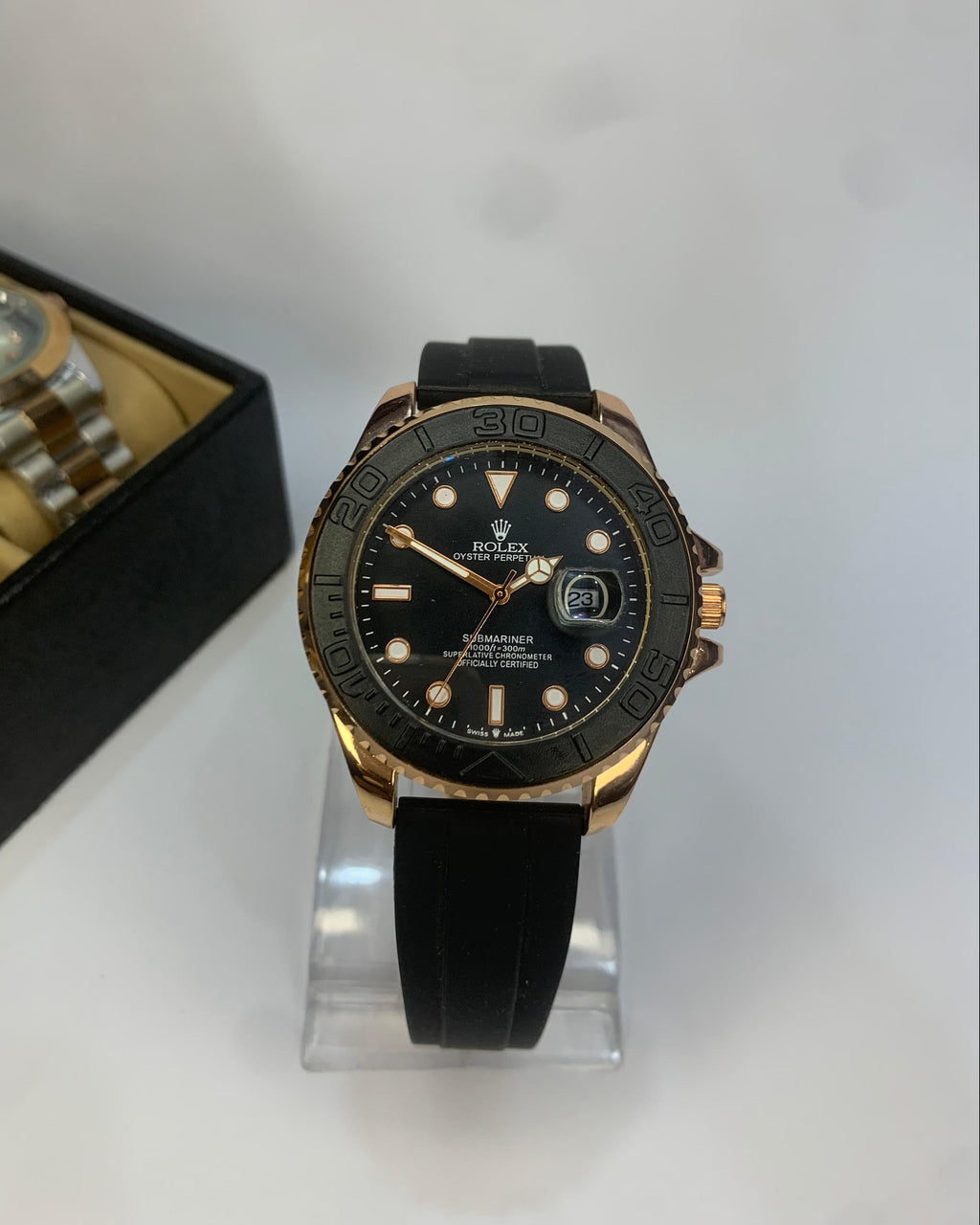 Rolex-Black Diver Watch