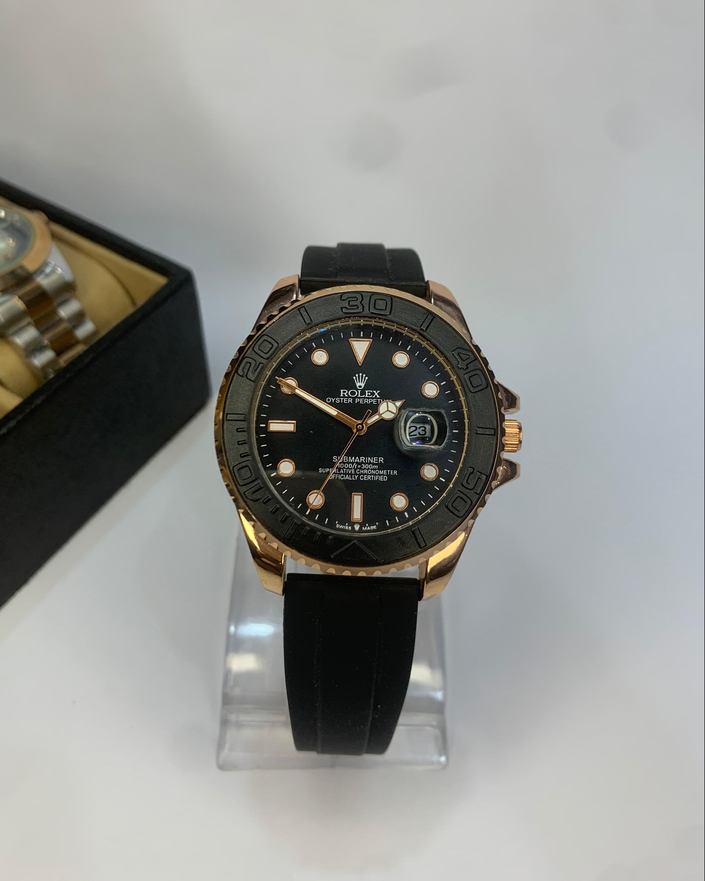 Rolex-Black Diver Watch