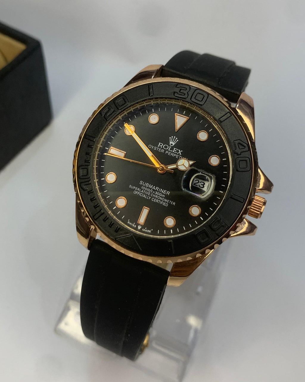 Rolex-Black Diver Watch