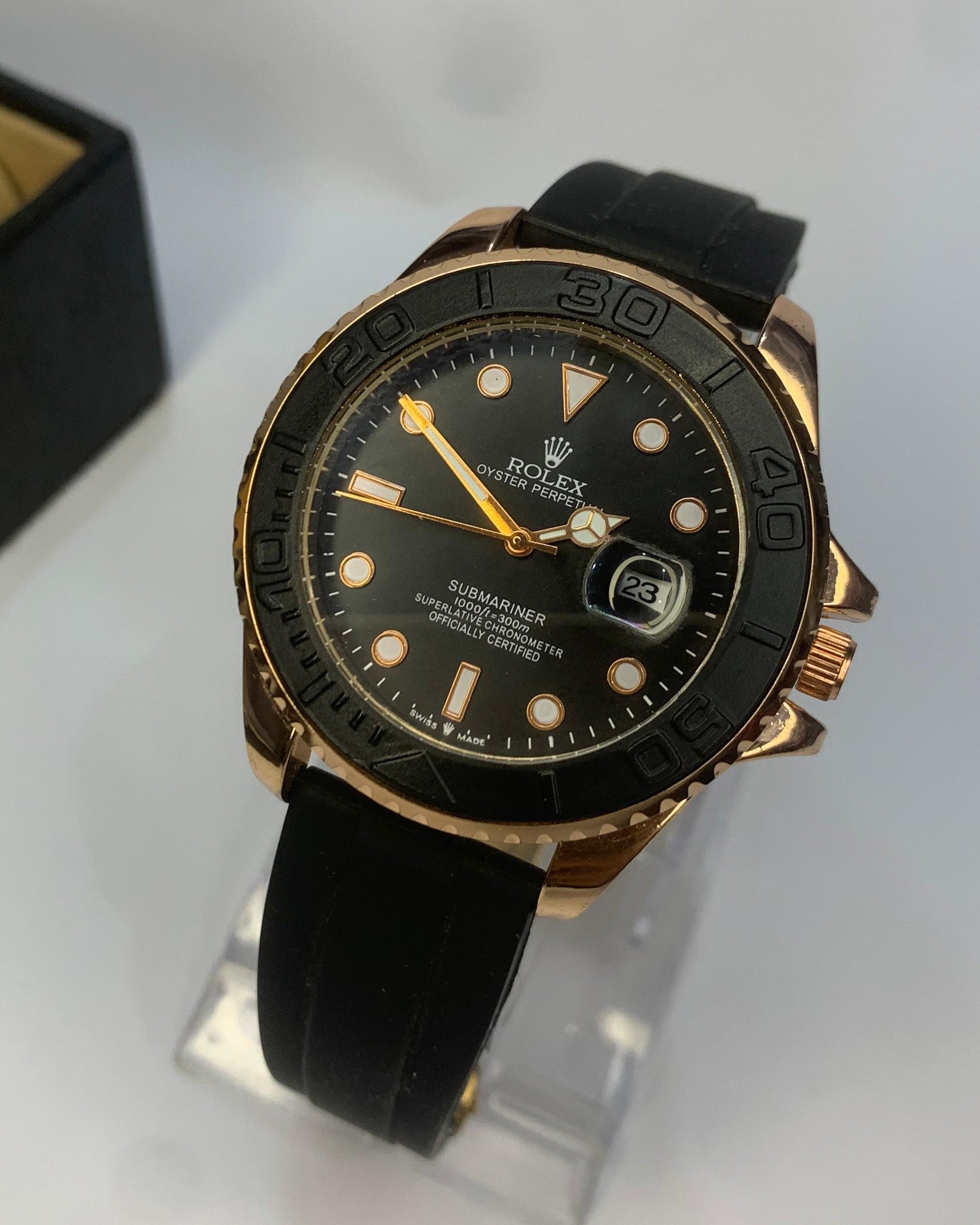 Rolex-Black Diver Watch