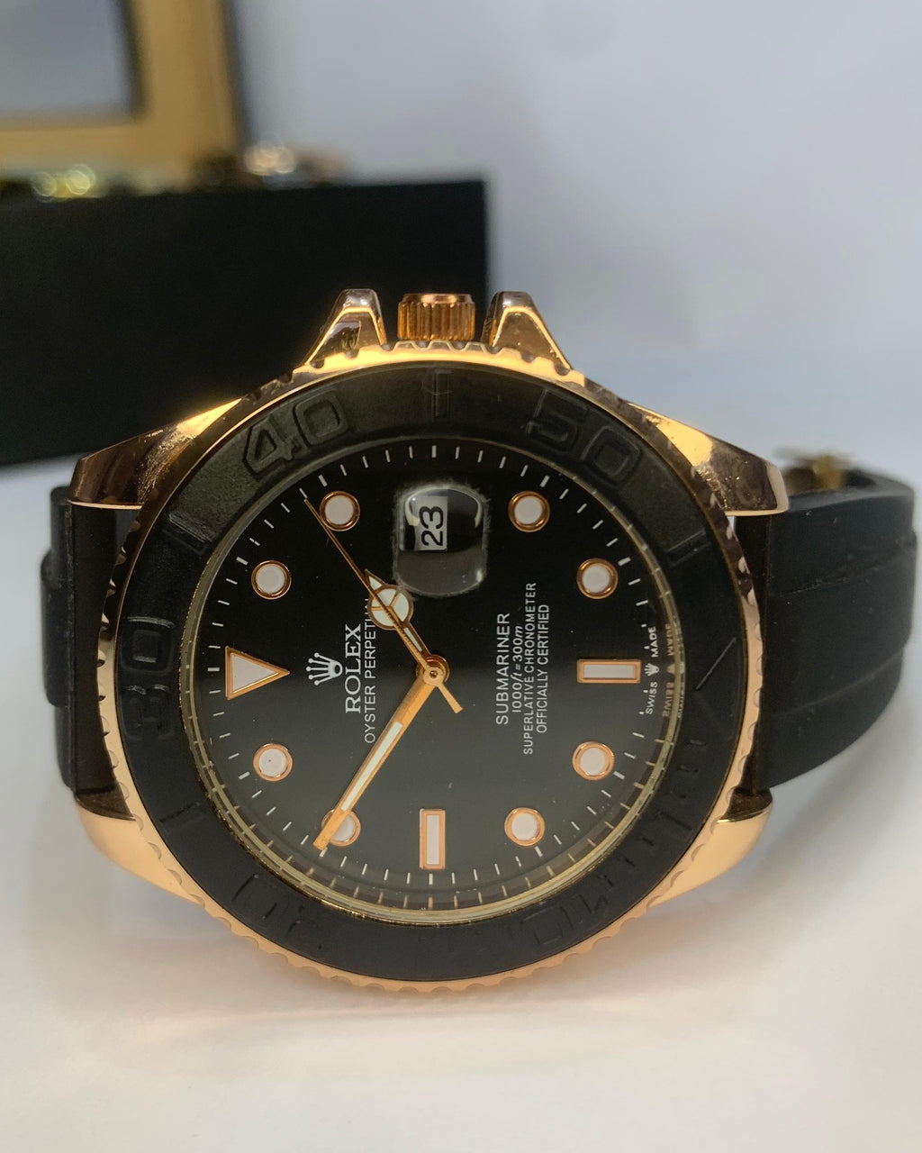 Rolex-Black Diver Watch