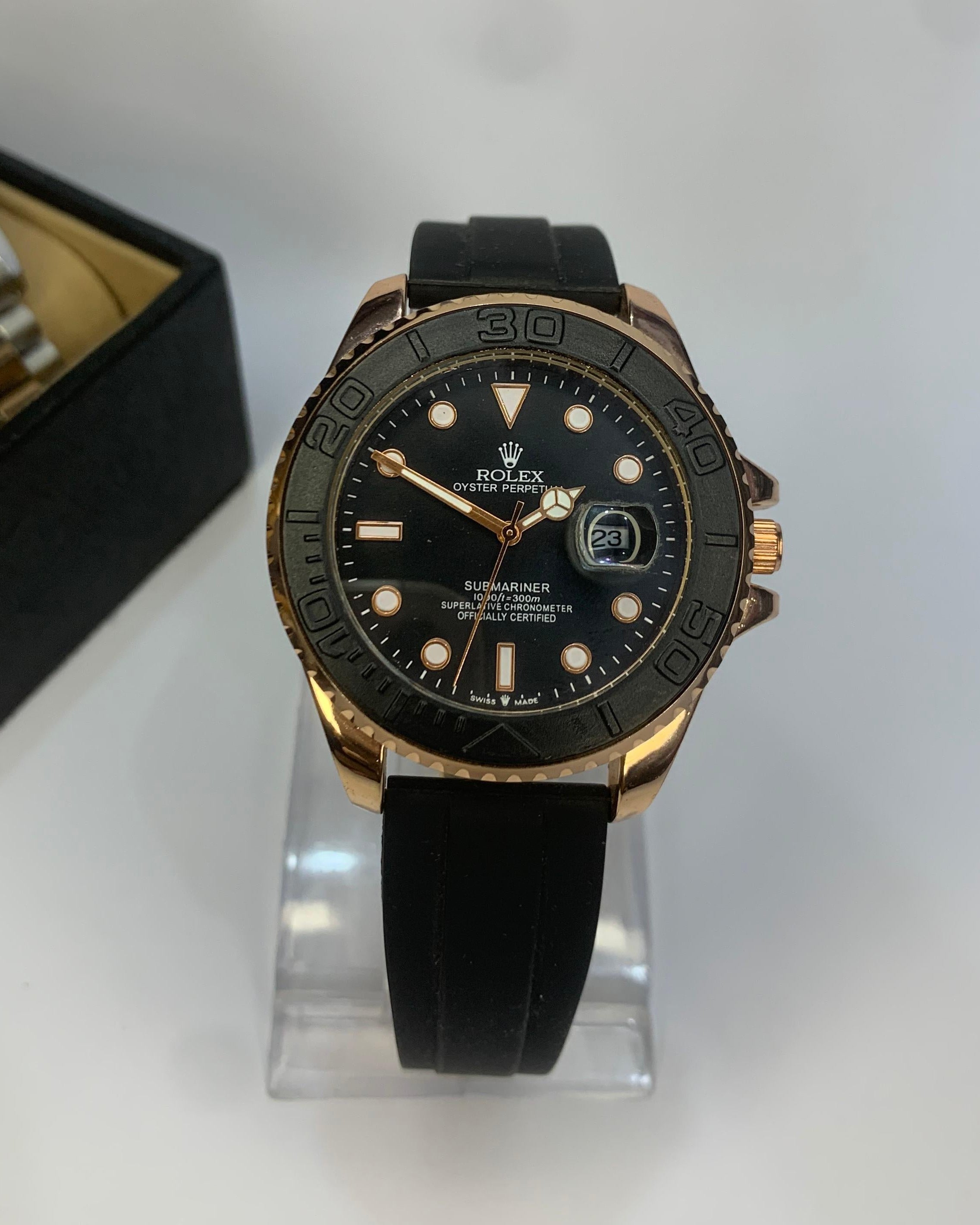 Rolex-Black Diver Watch