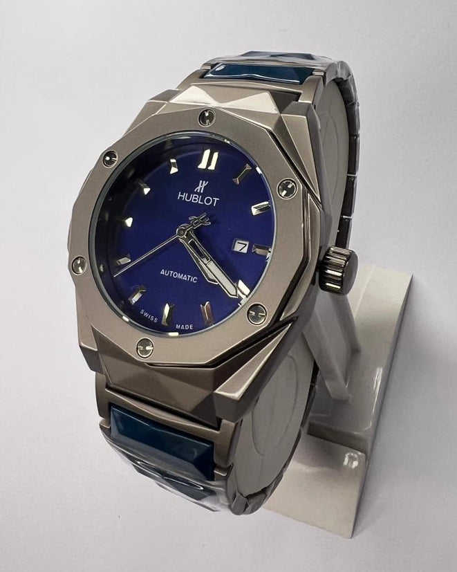 Hublot Blue Chrono Watch