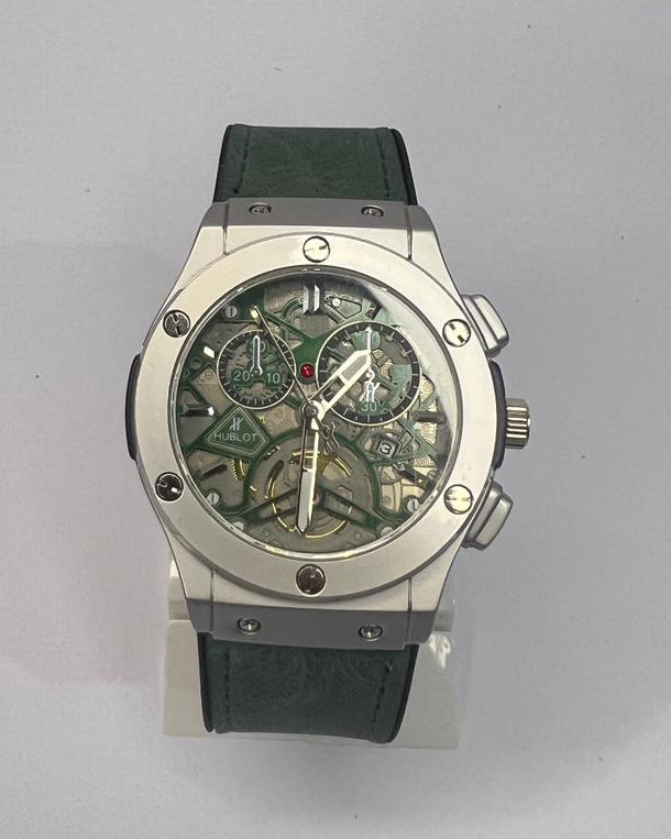 Hublot Green Chrono Watch