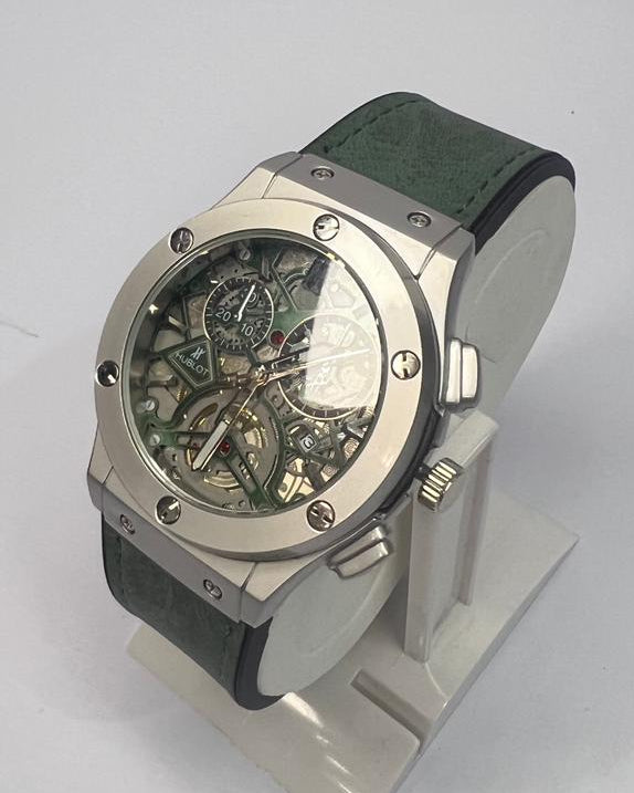 Hublot Green Chrono Watch