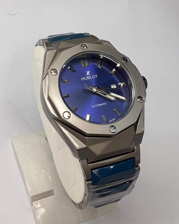 Hublot Blue Chrono Watch