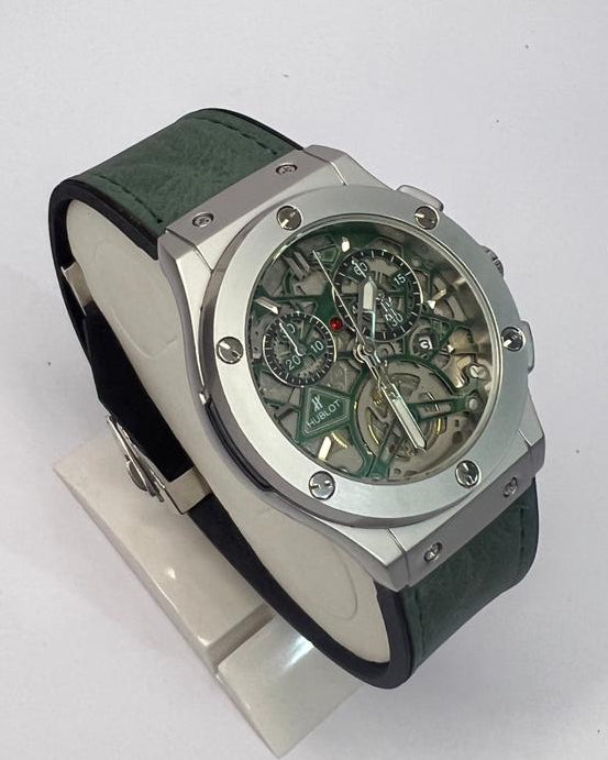 Hublot Green Chrono Watch